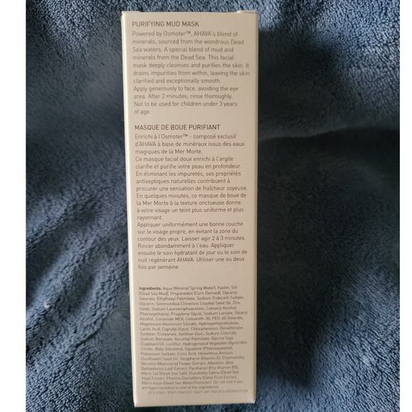 Ahava Time to Clear Purifying Mud Mask - Full size 100ml - NEW - Picture 3 of 4